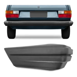 Ponteira Parachoque Gol 84 85 86 Traseiro Quadrado Vw Cinza