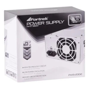Fonte de Alimentação Fortrek PWS-2003 200W ATX Silenciosa 20+4 Pinos PC