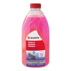 Fluido para Radiador Orgânico Rosa 1L Pronto para Uso Wurth