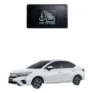 Tampa Acabamento Top Tether Isofix Honda City Lx 2015 À 2021 Preto