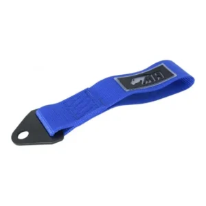 Cinta Reboque Reforçado Tecido Tow Strap Azul Metal Horse
