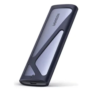 Ugreen Case Para Ssd M.2 Sata/nvme Proteção E Portabilidade Cor Cinza Espacial