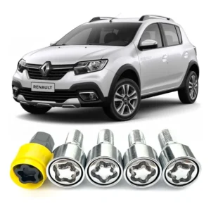 Trava Parafuso Antifurto Rodas Renault Sandero Novo Sandero
