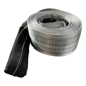 Cinta Elevação Sling 2 Mts 120mm 4ton Cinza Fator Seg 7:1 Cinza