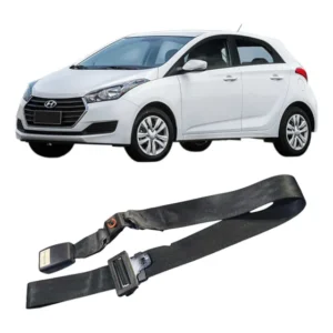 Cinto Central Traseiro Hyundai Hb20 1.0 2015-2021 898301s000 Preto
