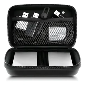 Case Capa Protetora Para Hd Externo Rígida Preta 827 Preto