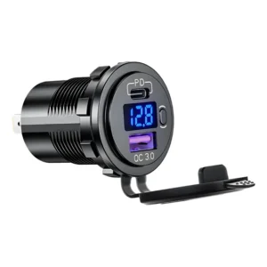 Carregador Automotivo Tipo C Qc3.0 + Pd3.0 Carro Caminhao