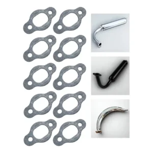 Kit 10 Junta Do Escapamento Bicicleta Motorizada 80c Moskito