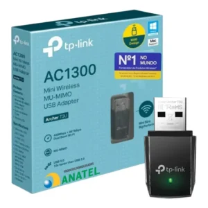 Adaptador Usb Wi-fi Tp-link Archer T3u Ac1300 Dual Band 5ghz