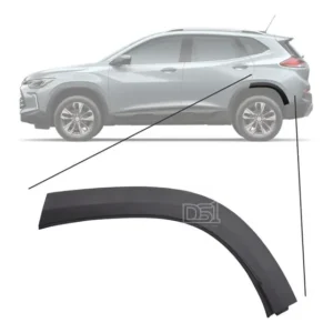 Moldura Roda Lateral Tracker 2020 2021 2022 Traseira Esq