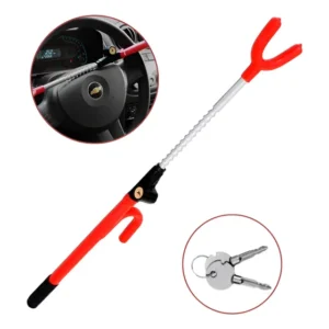 Trava Y De Volante Universal Carneiro Chave Tetra Antifurto