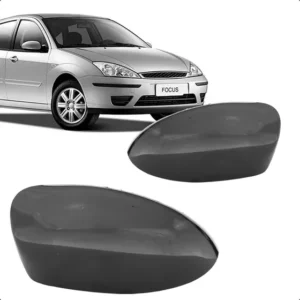 Capa Retrovisor Focus 1998 1999 2000 A 2008 Preto Brilhante