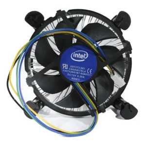 Cooler Box Intel Original Silencioso Rolamento De Esferas Preto