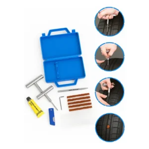 Kit Remendo Metal Reparo +maleta Macarrão Pneu Carro Motos Usd