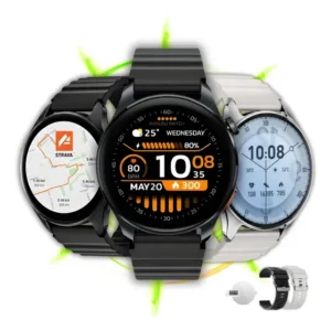 Relógio Smartwatch Haylou Watch 4s Amoled Gps Strava Nf Preto Mesh