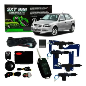 Alarme Automotivo Canivete + Trava Vw Gol Parati G2 G3 G4 4p