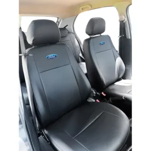 Jogo Capa Pra Banco De Carro 100% Couro Ford