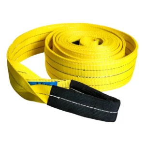 Cinta Elevação De Carga E Reboque 3ton X 4m Reforçada 90 Mm Amarelo
