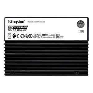 Hd Ssd U.2 7.68tb Kingston Sedc3000me/7t6 Nvme Preto