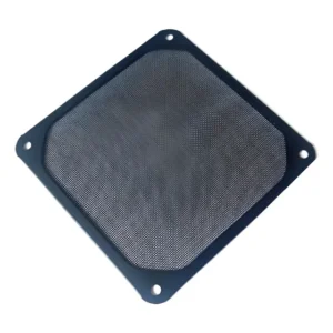 8 Filtro De Metal 140mm Com Tela De Malha Fina. Preta Preto