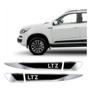 Adesivo Chevrolet S10 Ltz 2013 A 2020 Resinado Cromado Res19