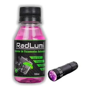 Aditivo Fluorescente Leak Finder Radiador Detector Vazamento