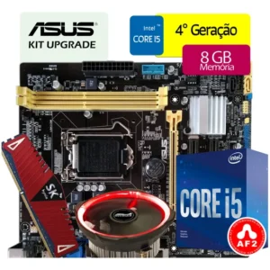 Kit Upgrade Gamer - I5 + Placa 1150 + 8gb Ram ( Oferta ) Preto