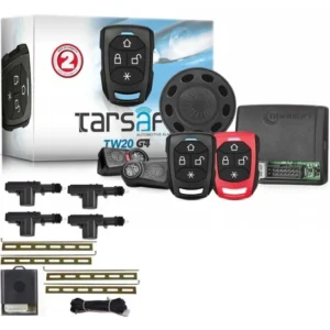 Alarme Automotivo Taramps Tw20g4 Tarsafe + Trava 4 Portas