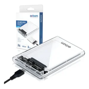 Case Para Hd Interno Transparente Usb Notebook Sata Protect Transparente