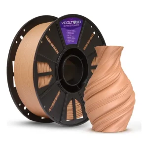 Filamento Pla Marrom Cappuccino Velvet Fosco 1kg Fab. Nacional Voolt3D