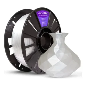 Filamento Petg Premium Translúcido 1kg - Voolt3d Cor Natural translúcido