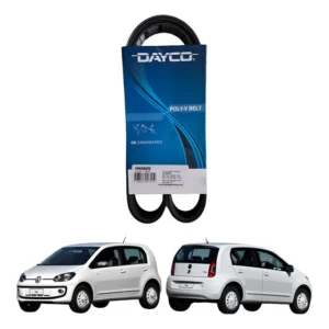 Correia Elástica Vw Up! 1.0 Mpi 12v Motor Ea 211 Com Ar Cond