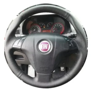 Capa De Volante Costurada Punto Com Controle Comando De Som