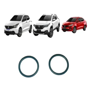 Kit 2 Anel D Vedaçao Vela D Flauta Original Fiat Strada Puls