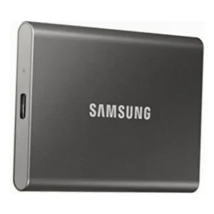SSD portátil Samsung T7 de 2 Tb até 1050 MB/s cor cinza