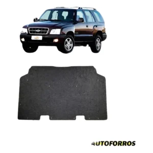Forro Isolante Do Capo Blazer S10 2001 - 2008 + Presilhas