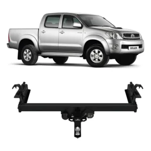 Engate Hilux 2005 A 2015 Removível Tração 1500kg Rabicho