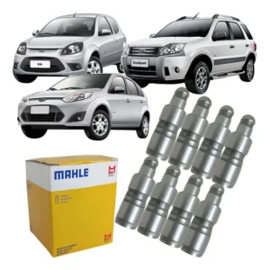 Jogo De Tuchos Ford Motor 1.0 1.6 8v Zetec Rocam Metal Leve