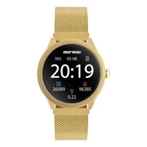 Relógio Smartwatch Mormaii Unissex Dourado - Molifeurag/7d