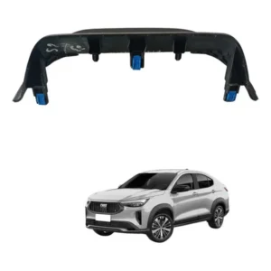 Moldura Acabamento Multimídia Fiat Fastback 2023 A 2025 Preto