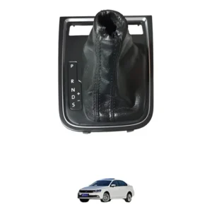 Acabamento Manopla Câmbio Volkswagen Jetta 2017 2018 Origina Preto Lisa