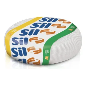 Cabo Flexível 1,5mm² 100m Branco Cobre 750V SIL Fios PVC