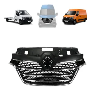 Grade Radiador Master 2020 A 2023 C/ Cromado Sem Emblema