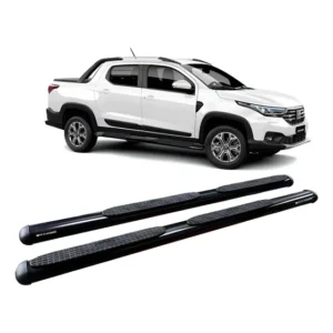 Estribo Strada 2021 A 2025 Oval Preto Preto