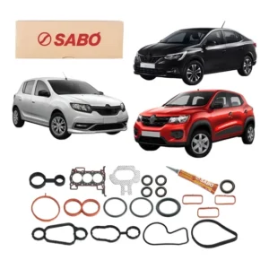 Jogo De Juntas Do Motor Sabó Para Renault Logan Kwid Sandero