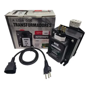 Autotransformador 127/100v 1500w Para Aparelhos Do Japao