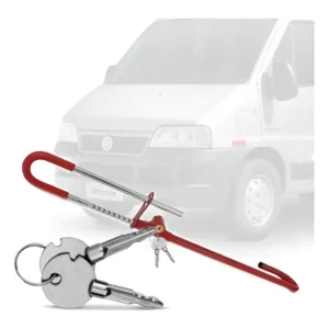 Trava Universal Pedal Volante Com Algema Tetra Fiat Ducato