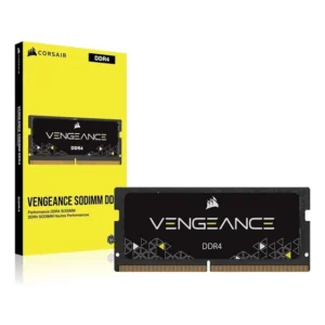 Memória RAM Para Notebook DDR4 16GB 3200Mhz Cl22 (1x16gb) Corsair Vengeance CMSX16GX4M1A3200C22 Sodimm Cor Preto