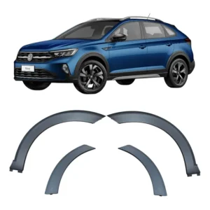 Kit Moldura Lateral Dianteira Vw Nivus 2021 A 2025 Original