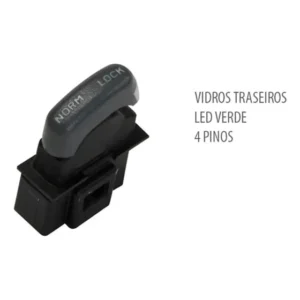 Interruptor Trava Vidro Traseiro S10 Cabine Dupla 2001 2002